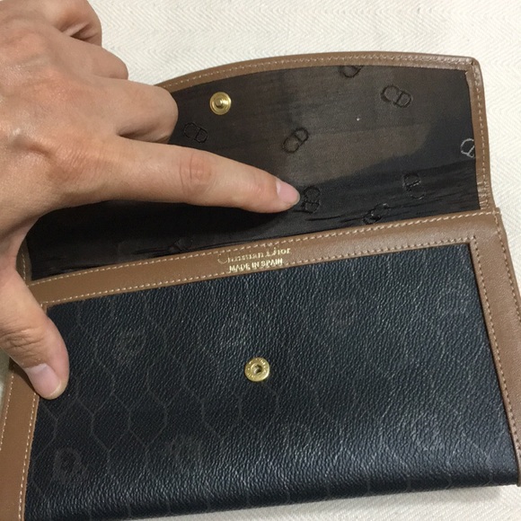 🖤NEW💕Vtg Chr.Dior long Wallet - Picture 7 of 9